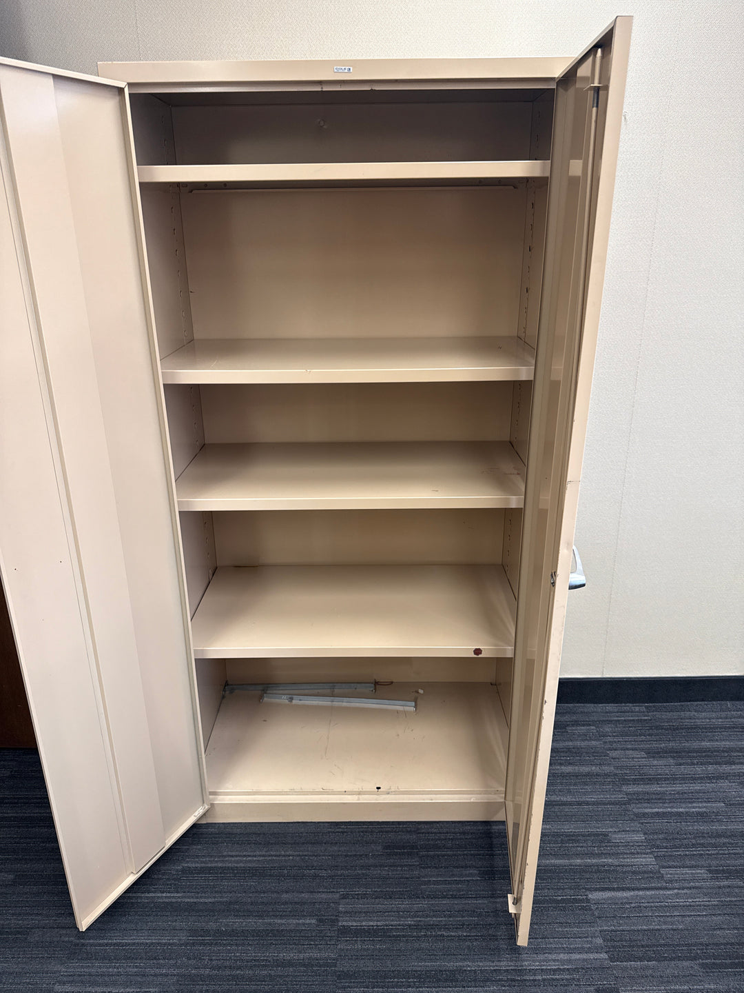 5-High 2-Door Stationary Cabinet