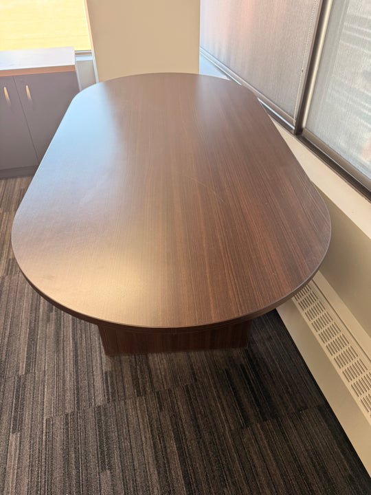 6' Racetrack Boardroom Table