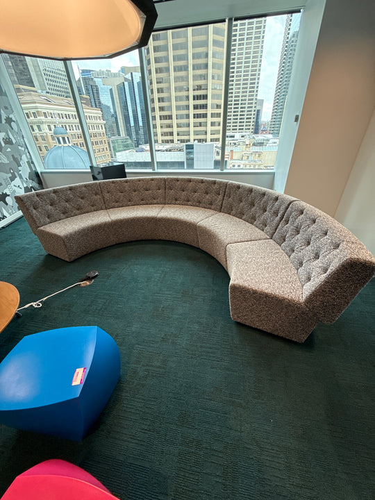 Half Moon Sectional Sofa