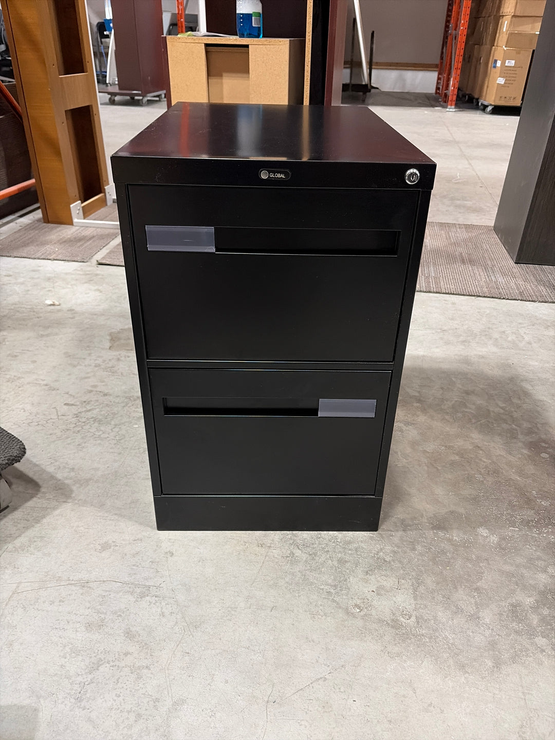 2-High Vertical File Cabinet