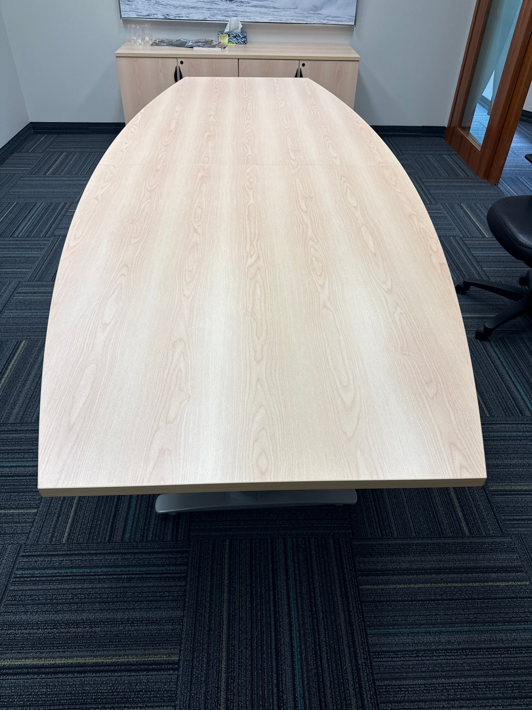 10' Boatshape Boardroom Table