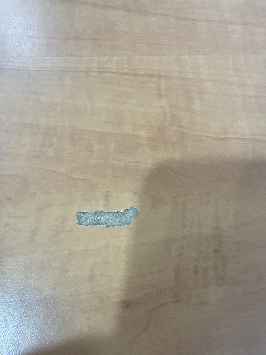 5’ Straight Desk w/2 BF Peds