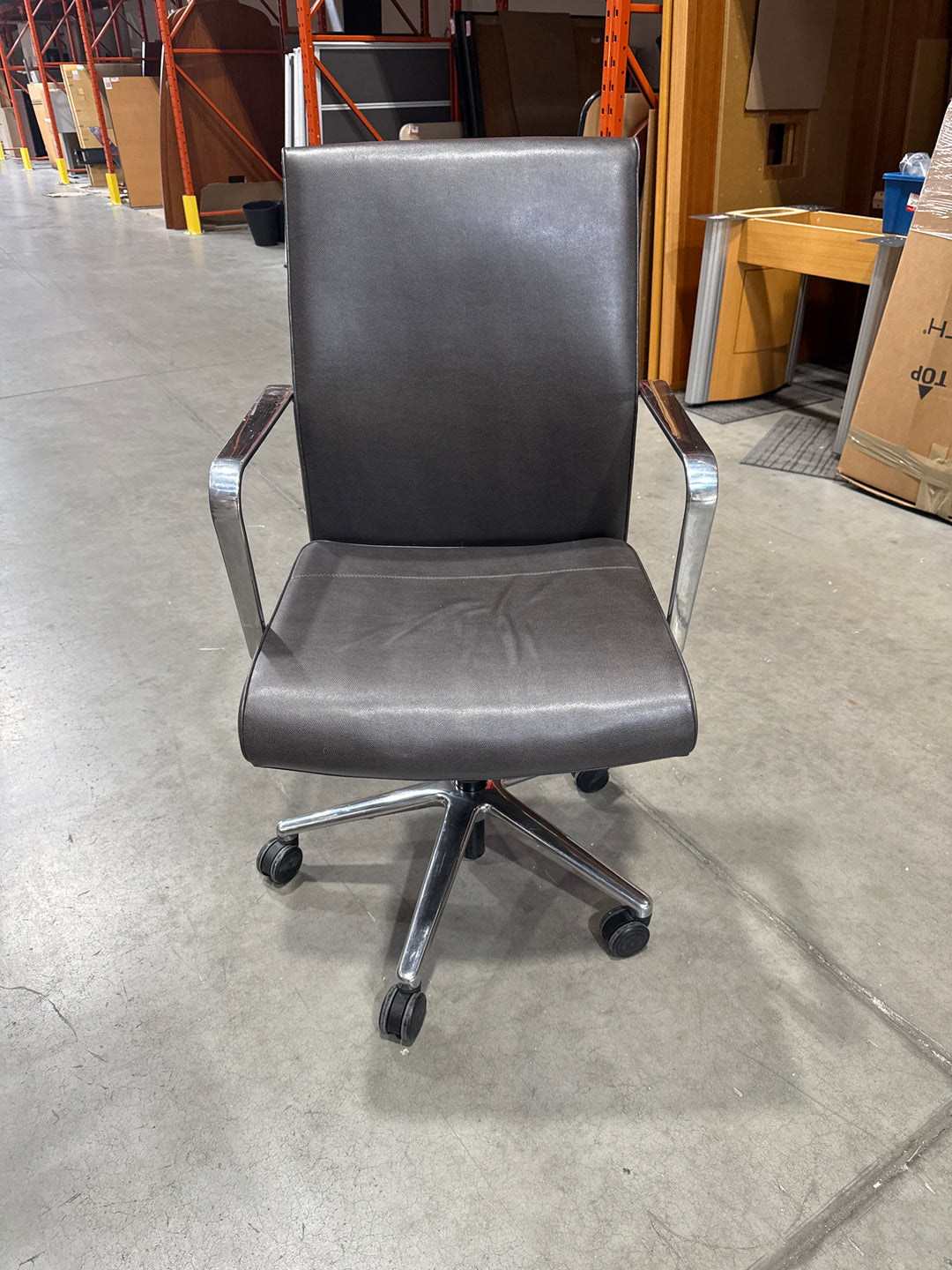 Keilhauer Leather Meeting Chair