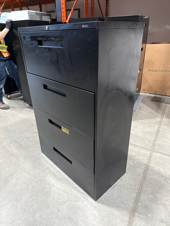Global Metal 4-High Lateral File Cabinet