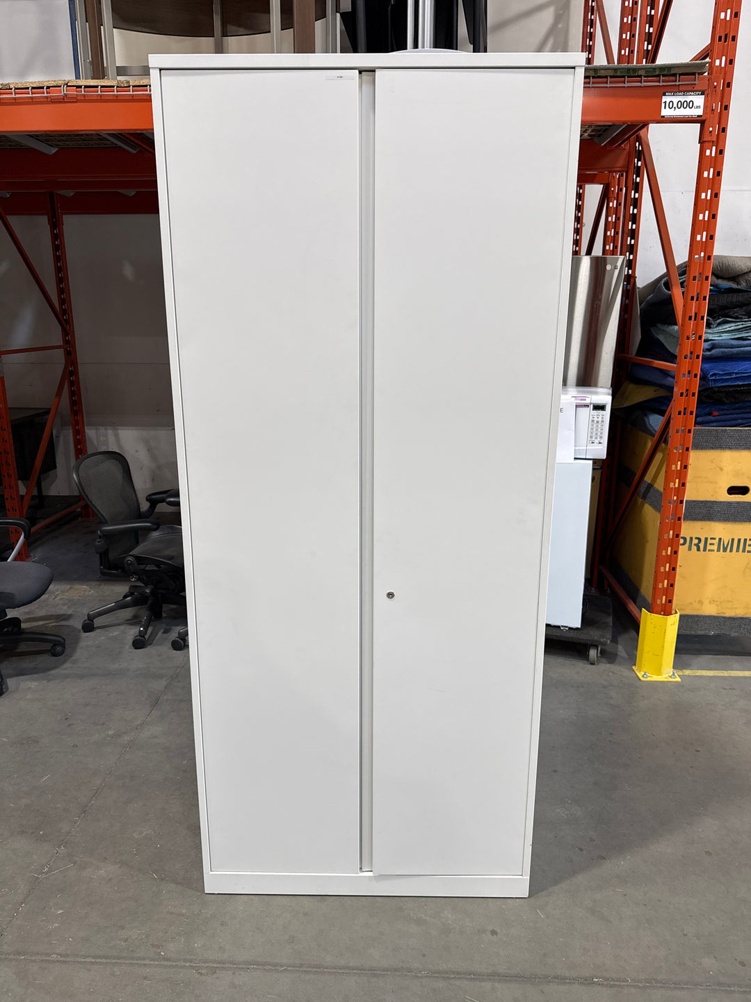 Metal 6-High 2-Door Cabinet