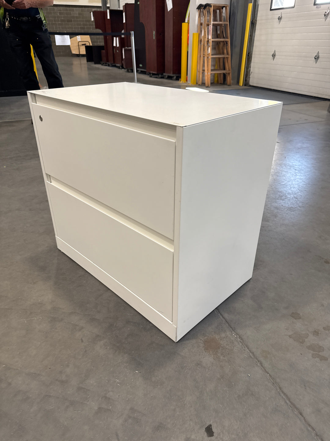 Steelcase Metal 2-High Lateral File Cabinet