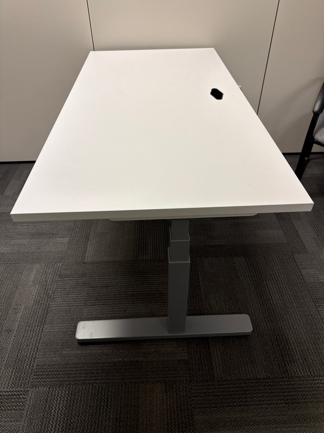 5' Teknion Electronic Sit Stand Desk
