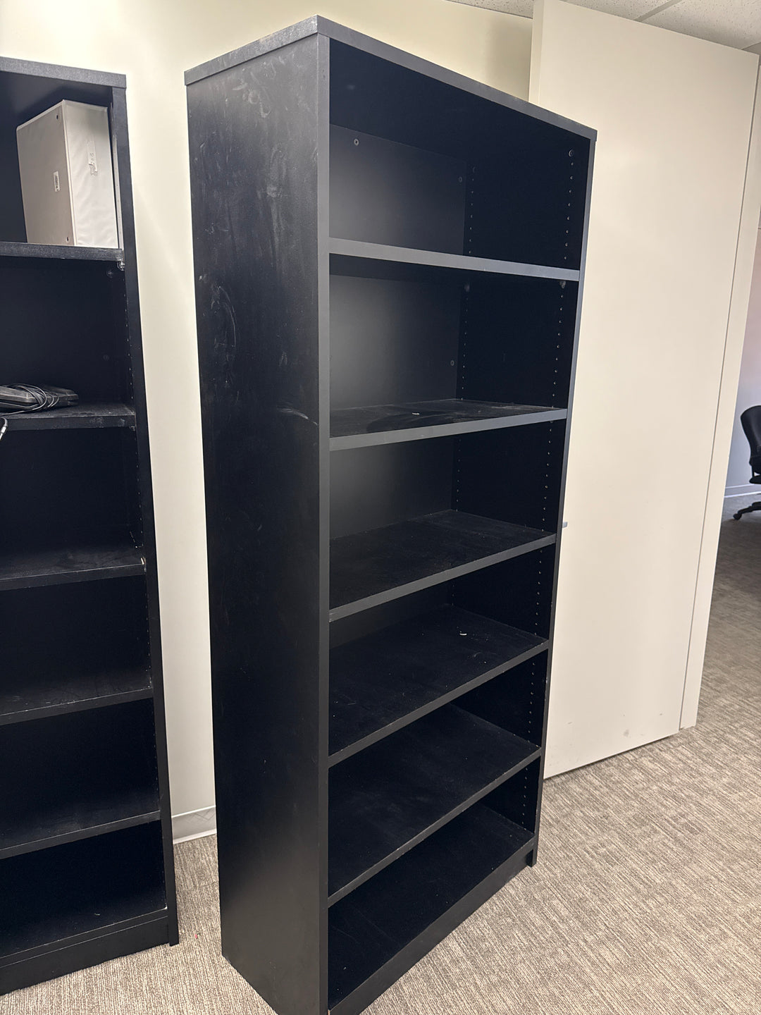 Wooden 6-High Bookcase
