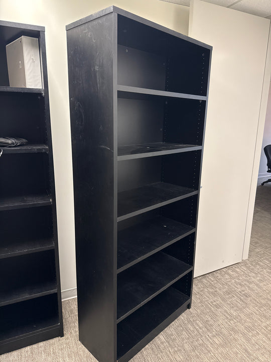 Wooden 6-High Bookcase