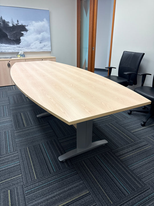 10' Boatshape Boardroom Table
