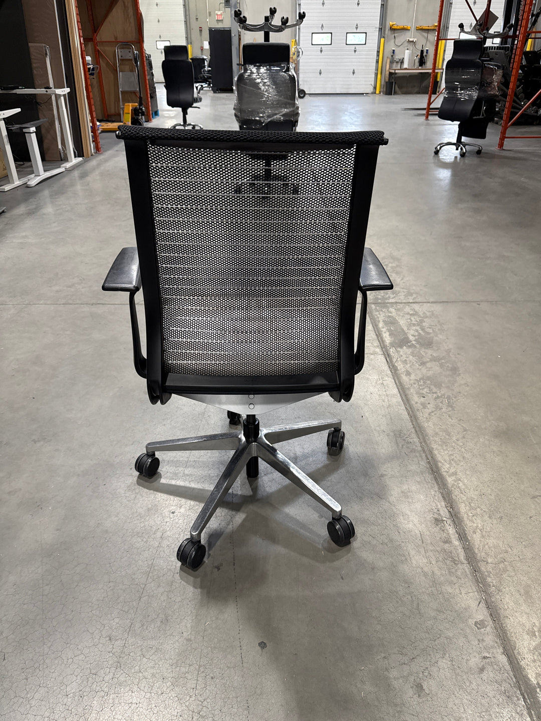 Steelcase Think Meeting Chair w/Leather Seat