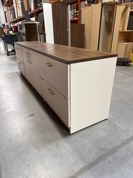 2-Door 4-Drawer Credenza