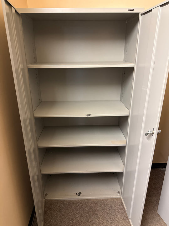 Global 5-High 2-Door Stationary Cabinet