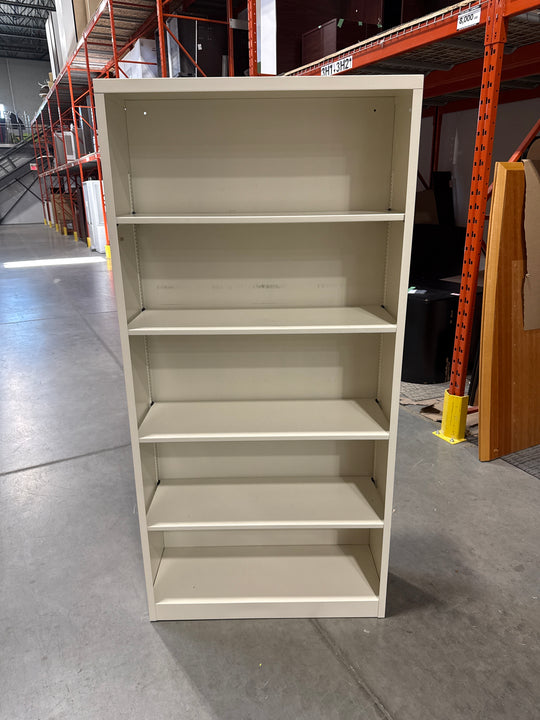 Metal 5-High Bookcase