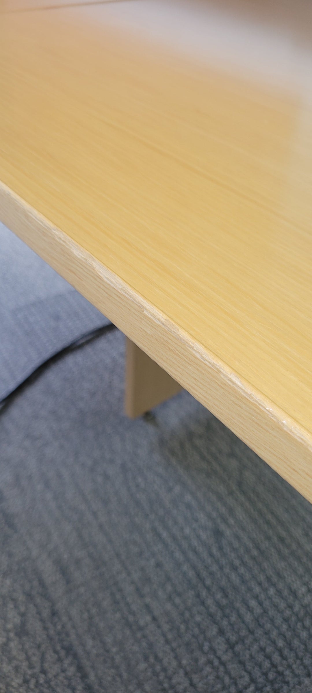 Teknion L-Shape Desk w/Hutch, Surface Power and BBF Ped