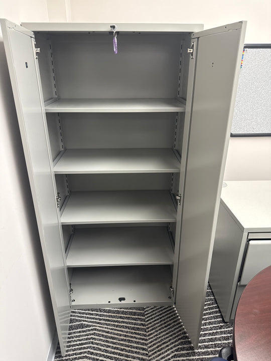 Teknion Metal 5-High Closed Storage Cabinet