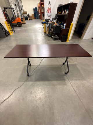 6’ Mobile Flip Top Table
