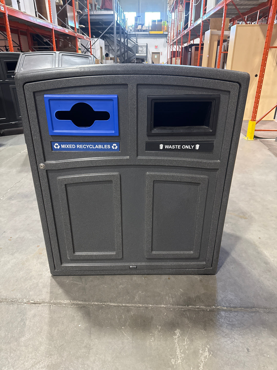 Garbage and Recycling Receptacle