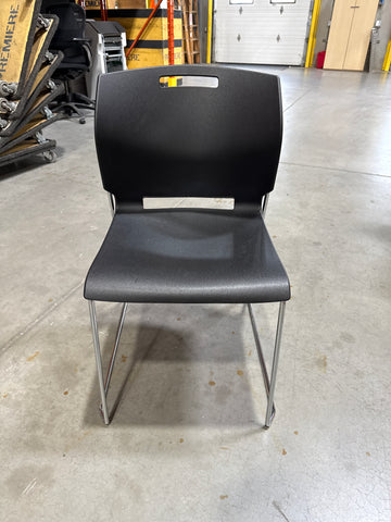 Plastic Stacking Sled Base Chair