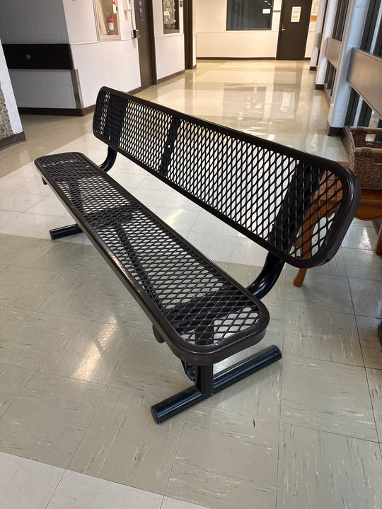 Metal 3-Seat Bench