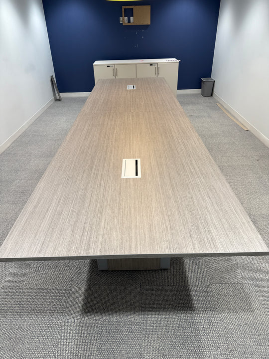 Artopex 14' Rectangle Boardroom Table w/Electrical
