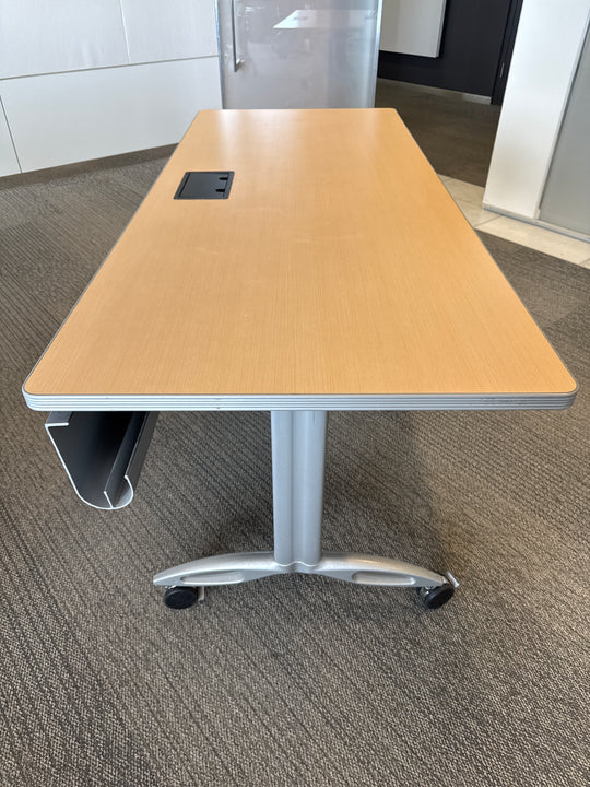 6' Mobile Flip Top Training Table
