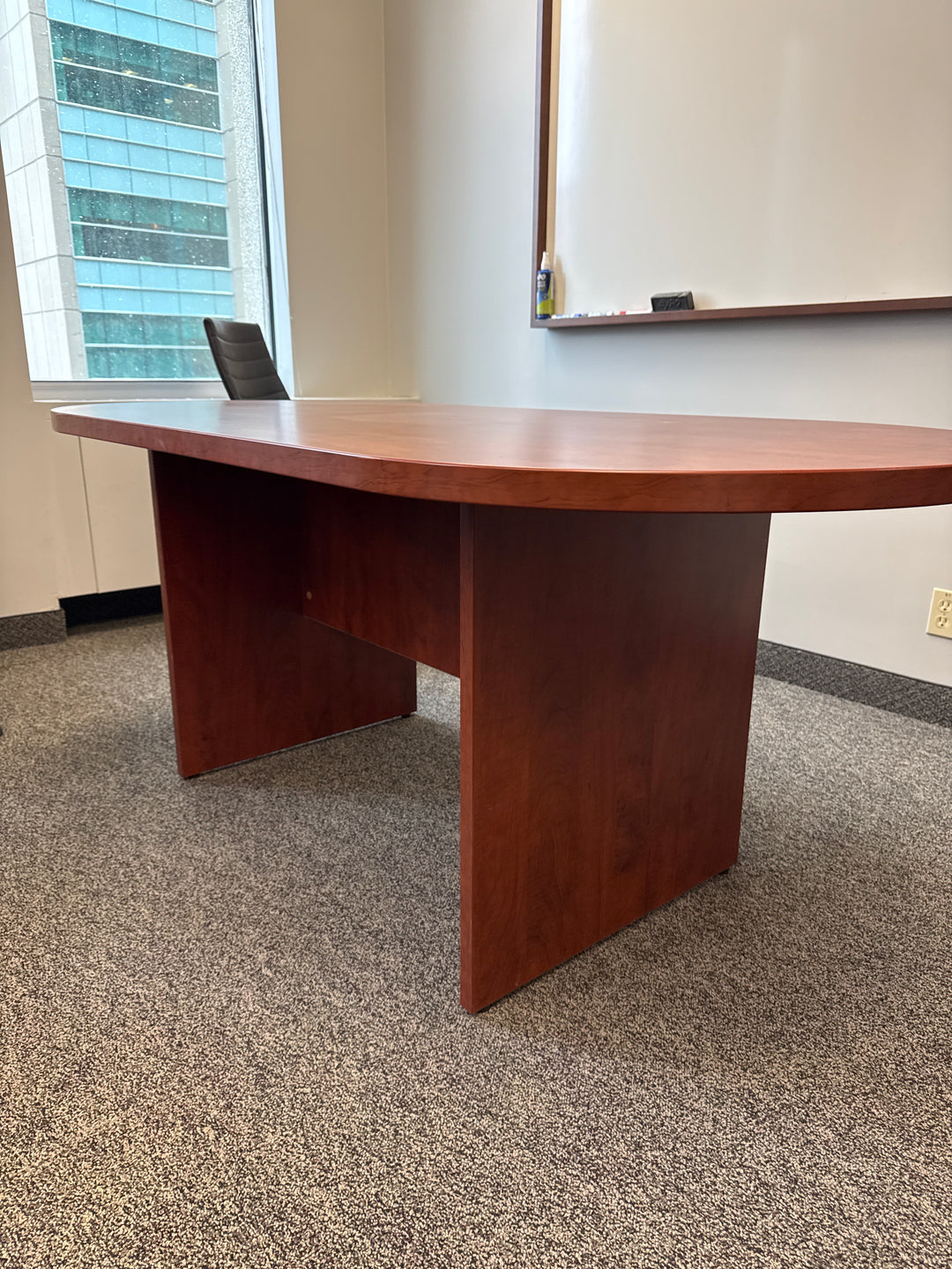6’ Racetrack Boardroom Table