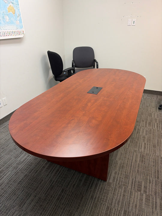 8' Racetrack Boardroom Table