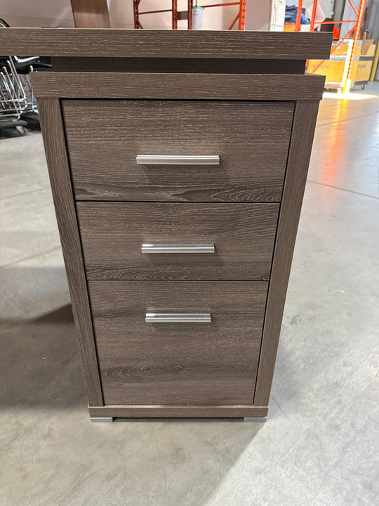 L-Shape Desk w/BBF Ped and Bookcases