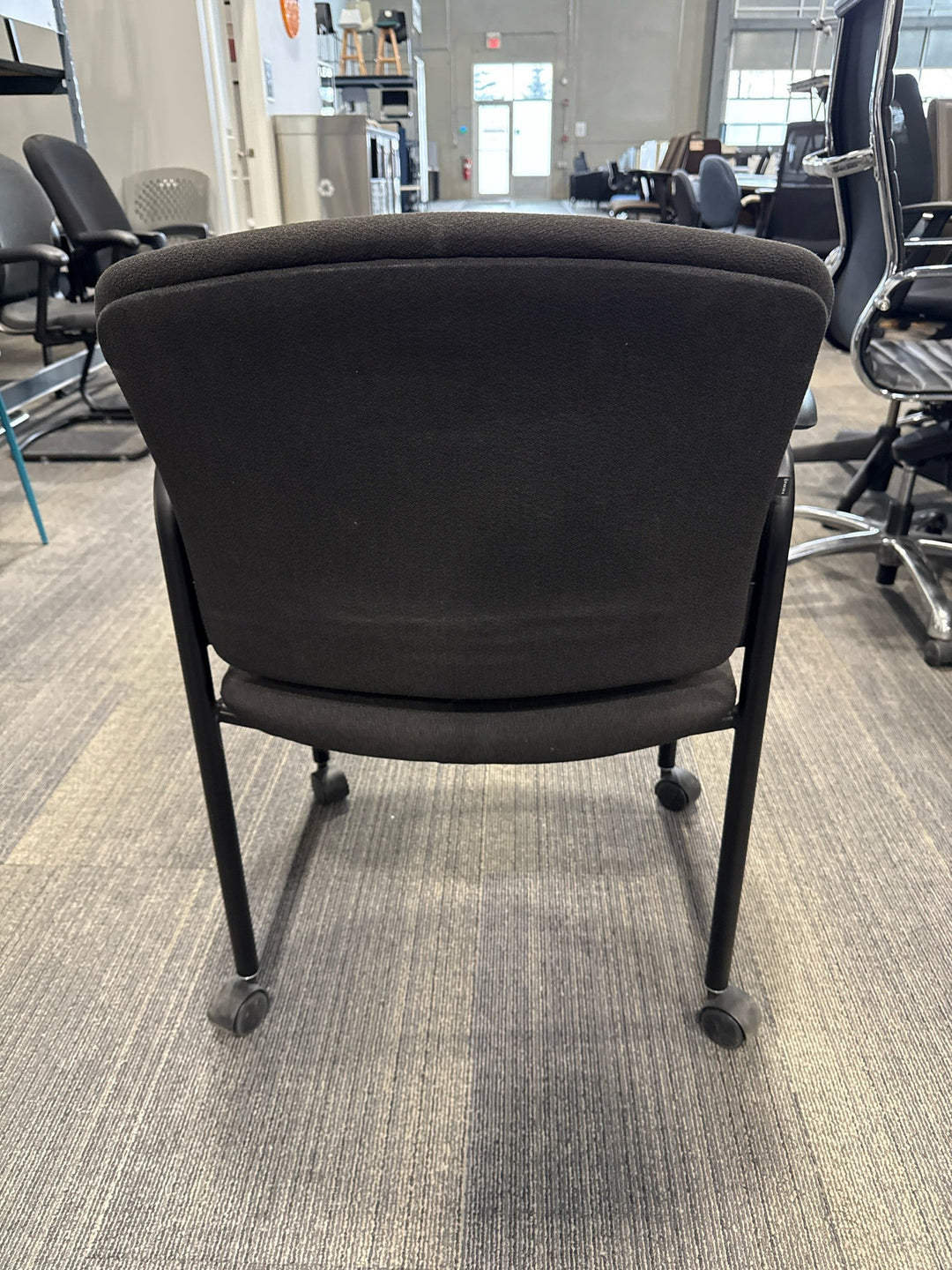 Mobile Fabric Guest Chair  (Set of 2)