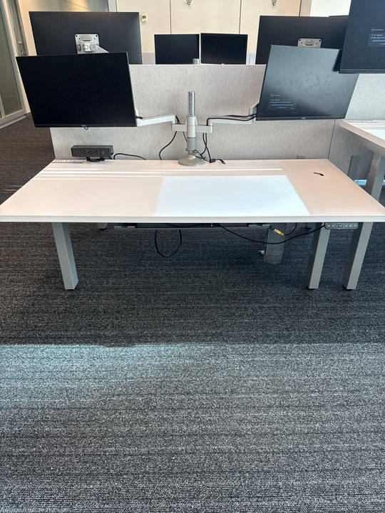 Knoll 4-Pod Sit Stand Workstation