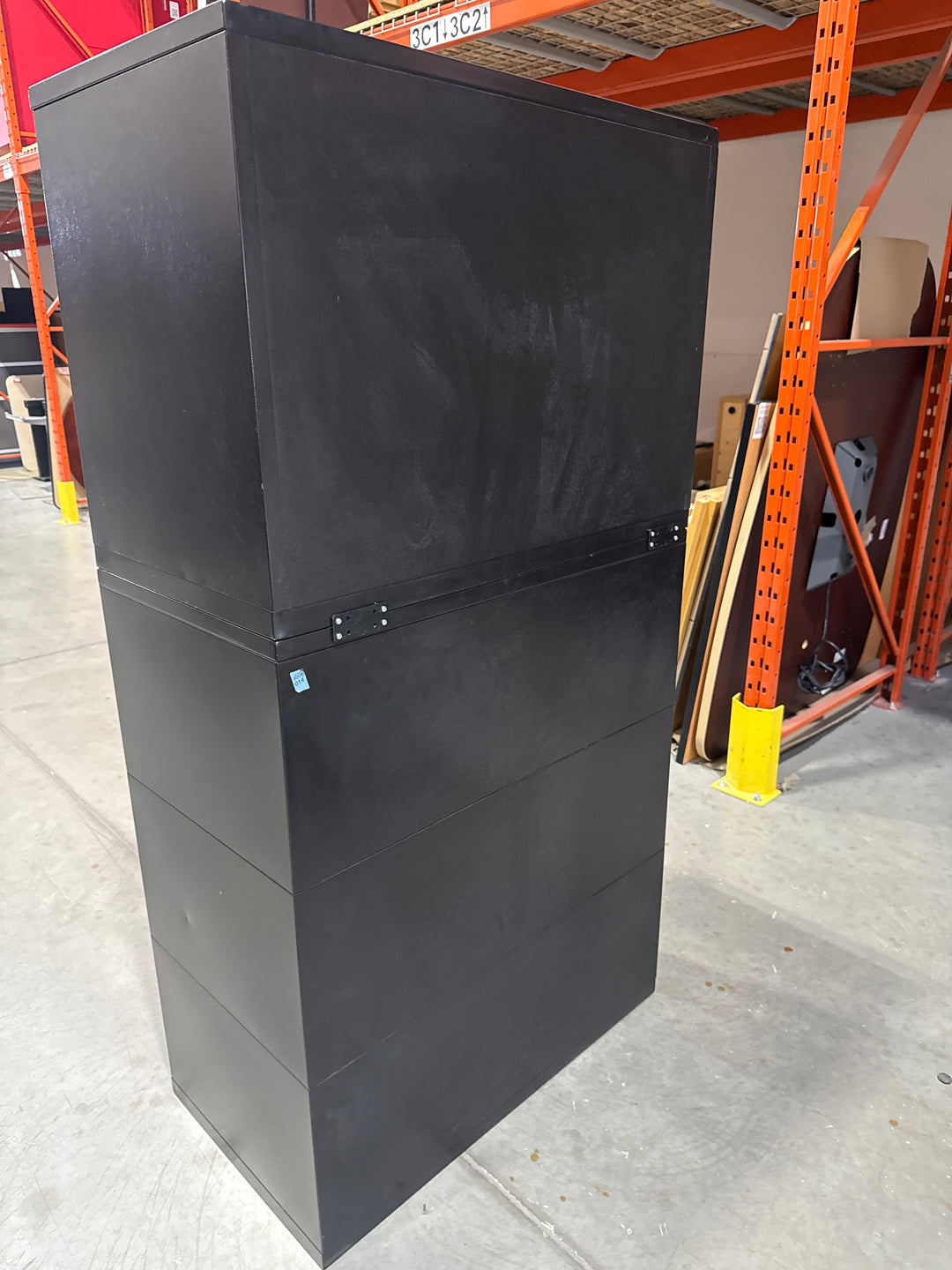 Metal 5-High Combo Cabinet