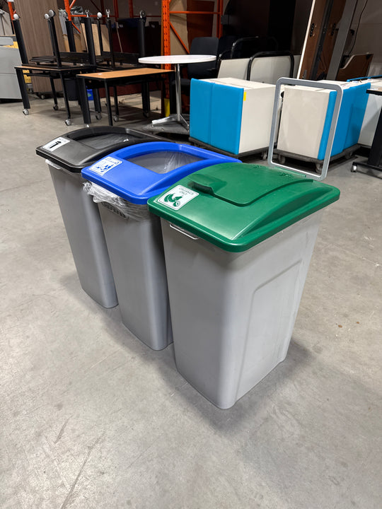 Waste, Recyclables and Organics Bins
