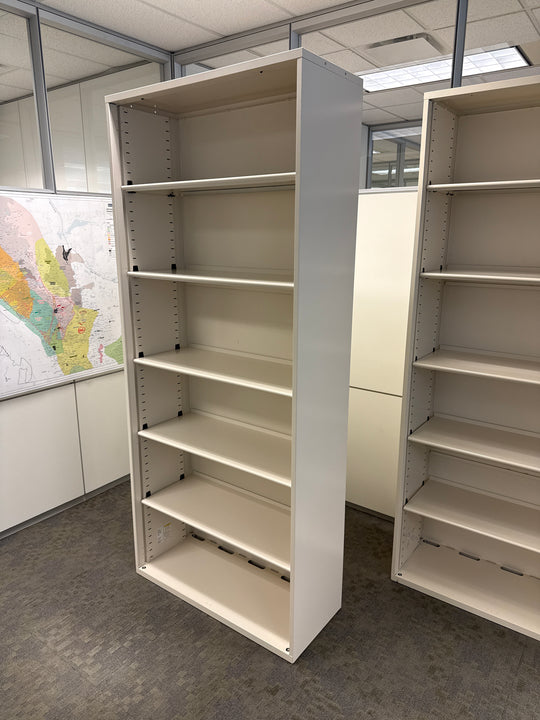 Metal 6-High Bookcase