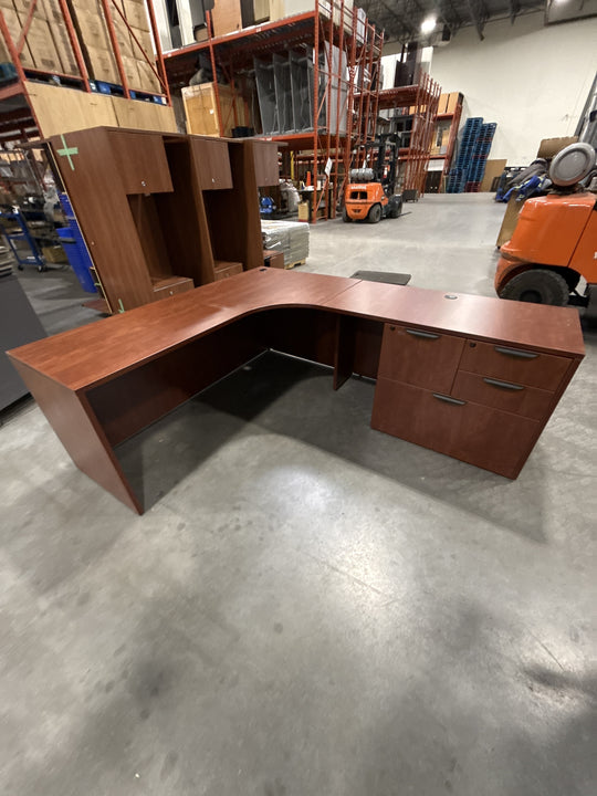 L-Shape Desk w/BBFLF