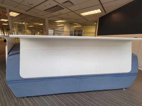 Steelcase 4 Piece Sectional Sofa w/Built-in Tables
