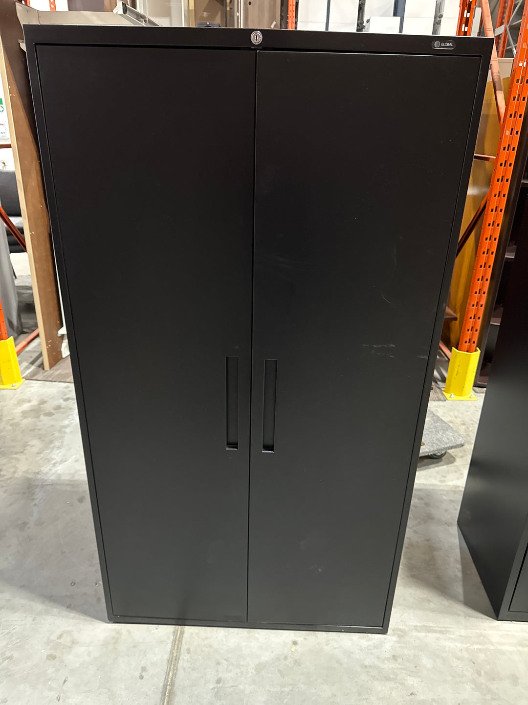 Metal 5-High 2-Door Stationary Cabinet