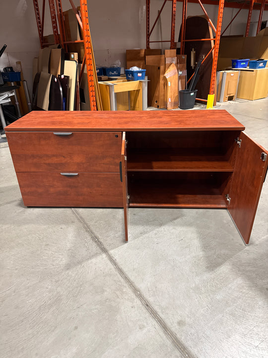2-Drawer 2-Door Credenza