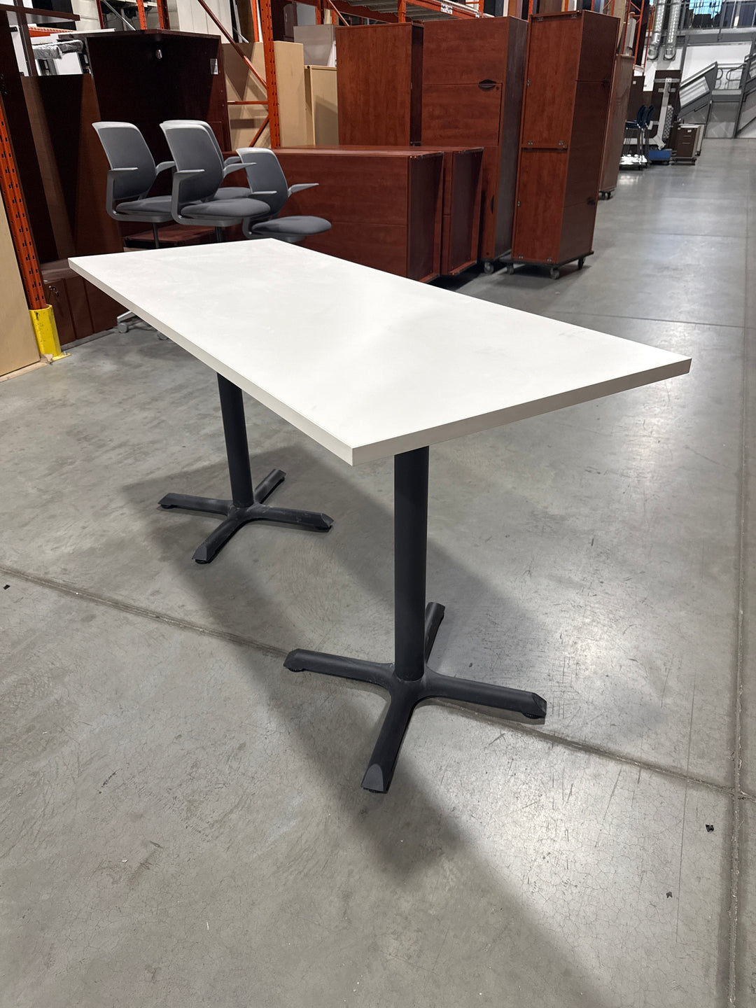6’ Rectangle Counter Height Table