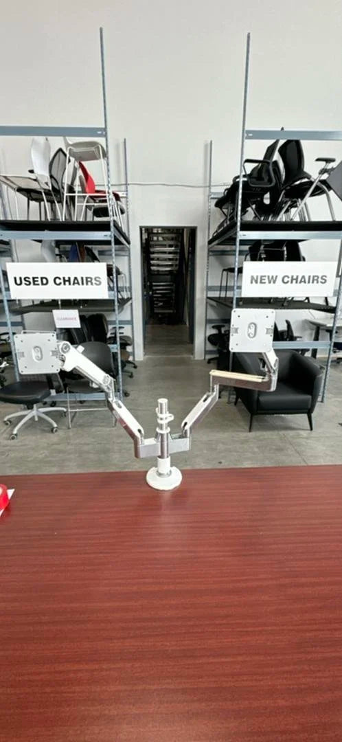 Humanscale Single Hub Dual Monitor Arm