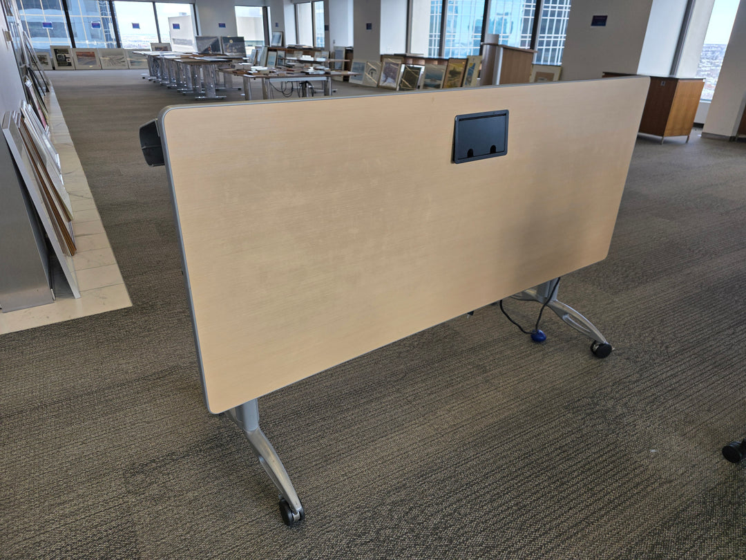 6' Mobile Flip Top Training Table