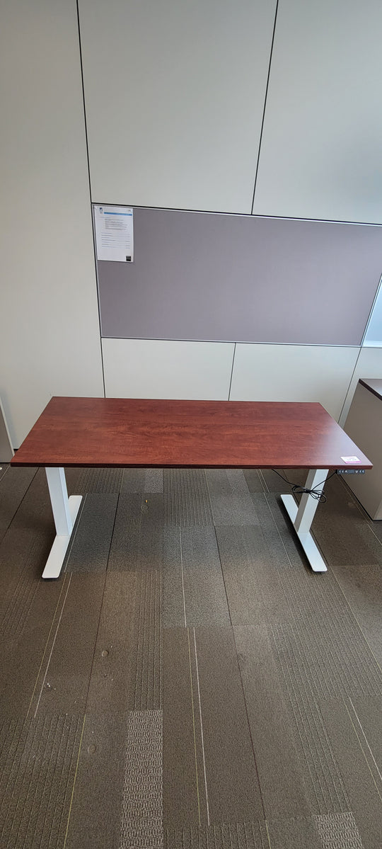 5' Electronic Height Adjustable Straight Desk