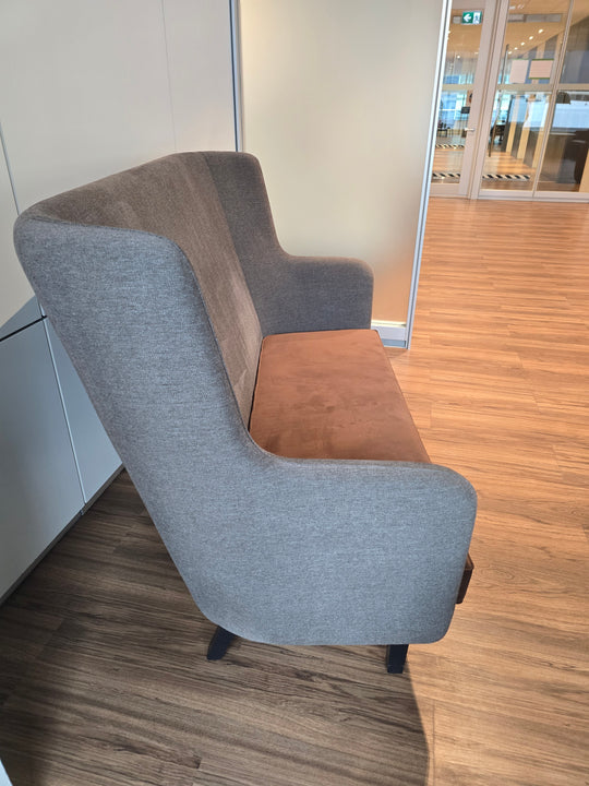 Fabric High Back Loveseat