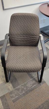 Fabric Sled Base Guest Chair