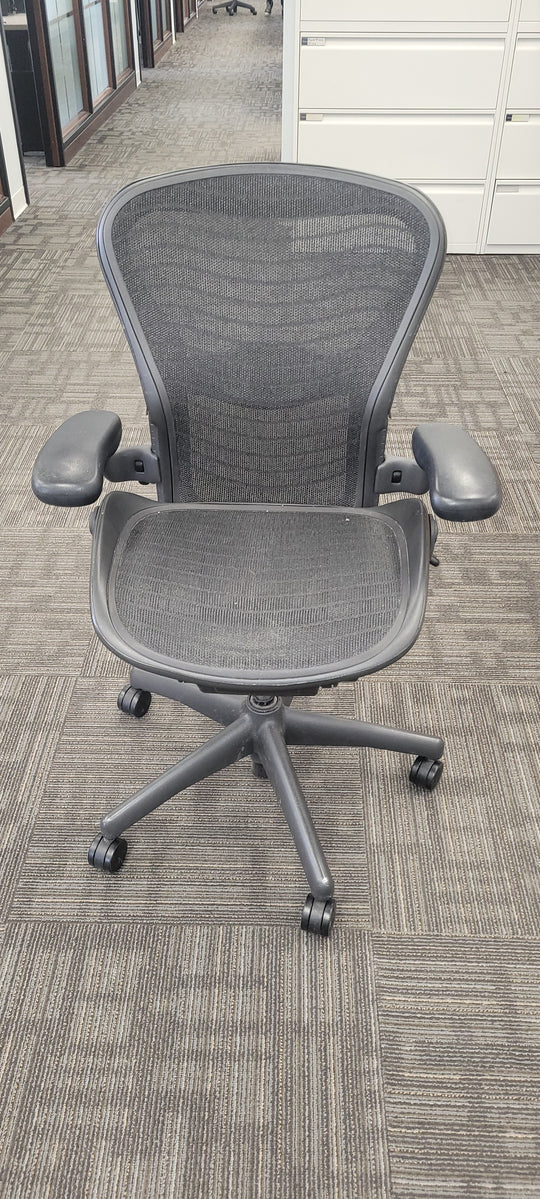 Herman Miller Aeron Size B Task Chair (No Front Tilt)
