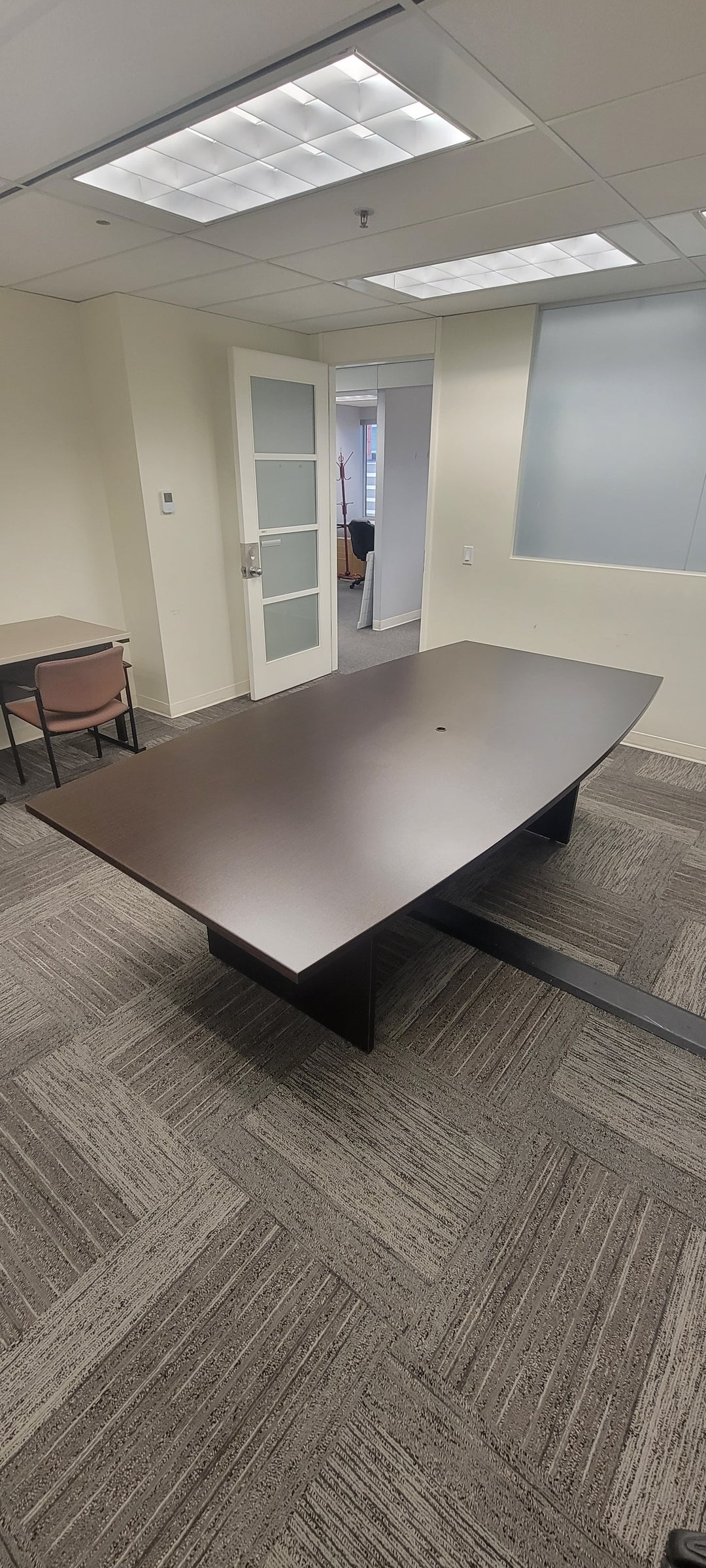 8' Boatshape Boardroom Table