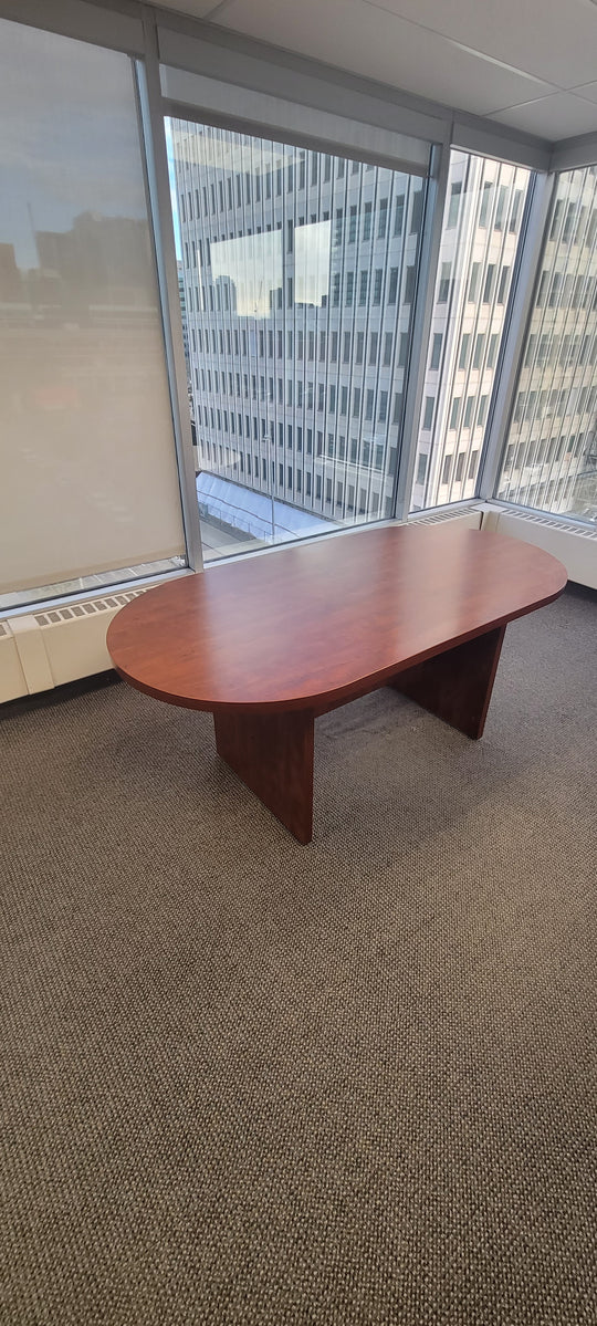 6' Racetrack Boardroom Table