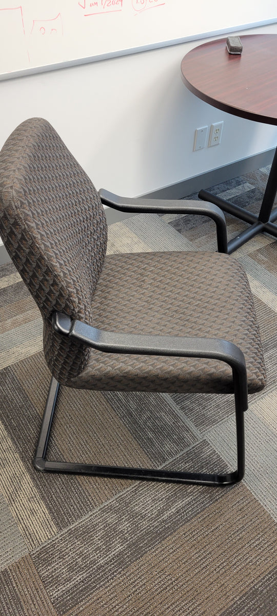 Fabric Sled Base Guest Chair