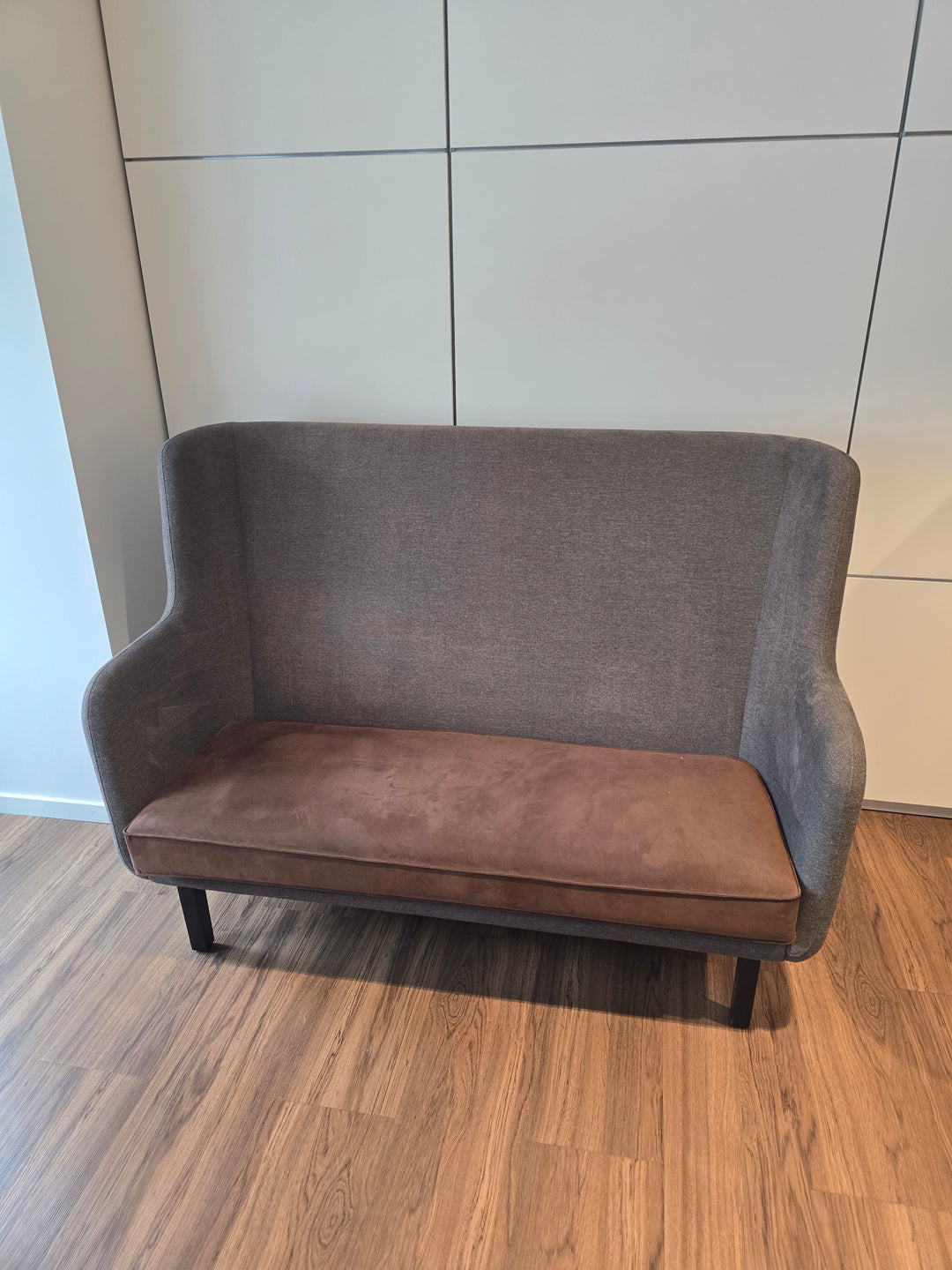 Fabric High Back Loveseat