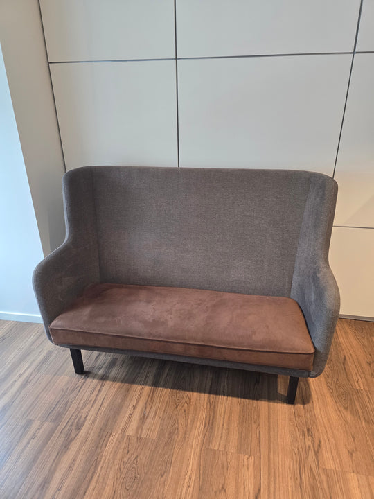 Fabric High Back Loveseat